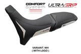 Moto Morini X Cape 650 700 2021-2025 Seat Cover Tappezzeria Italia TPZ Comfort Grip White