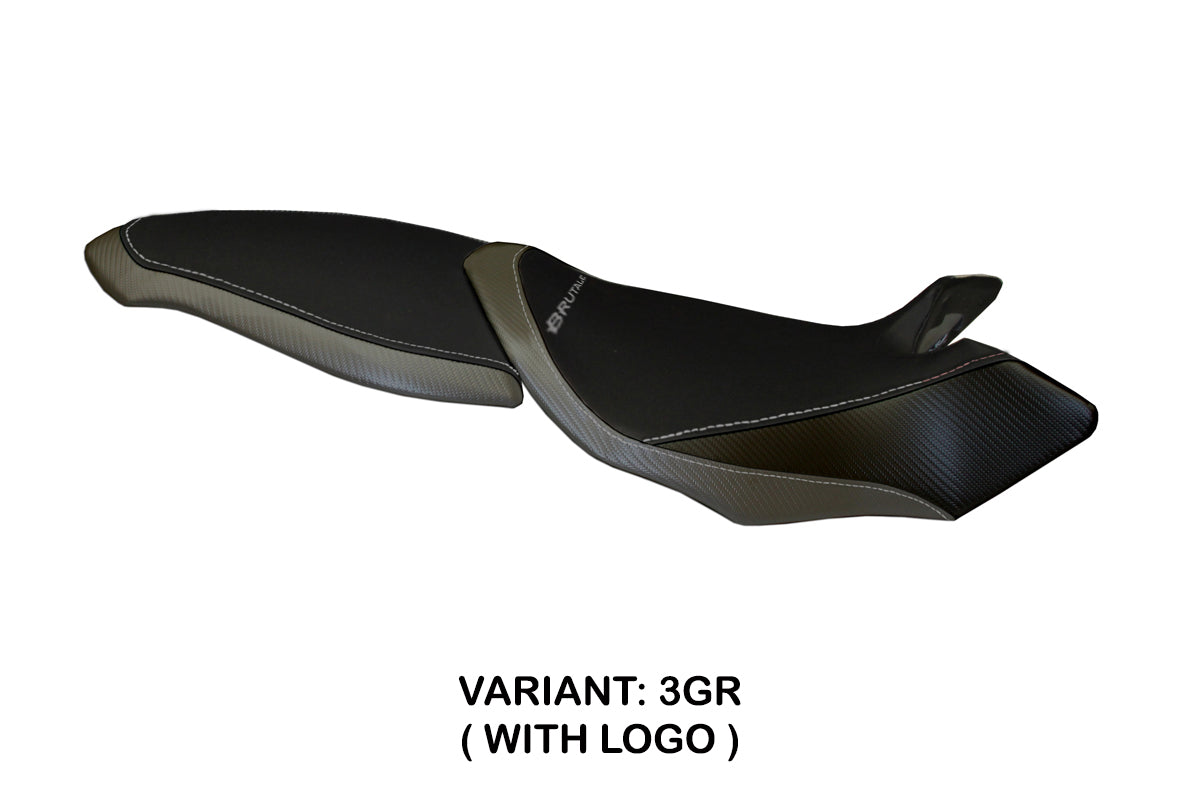 MV Agusta Brutale 990R 1078R 1090RR 2007-2015 Seat Cover Tappezzeria Italia TPZ in White Grey and Black