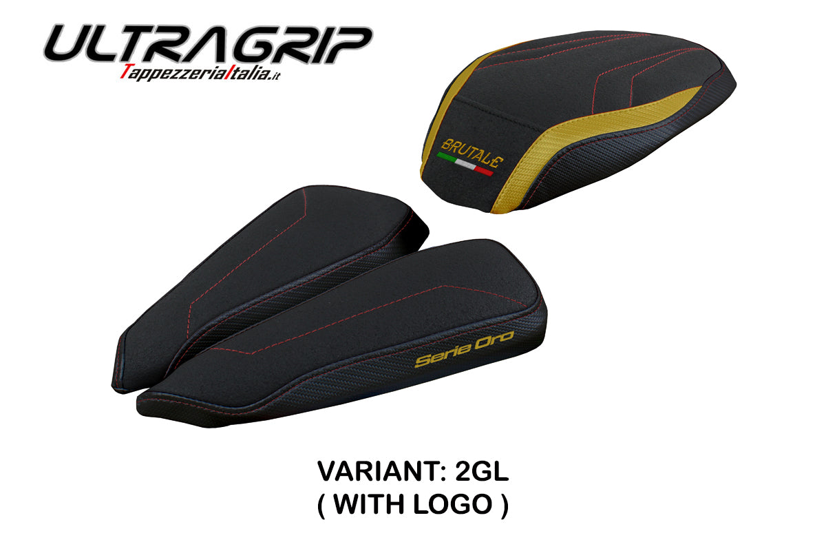MV Agusta Brutale 1000RR 2020-2025 Seat Cover Tappezzeria Italia TPZ Ultragrip in Gold