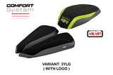 MV Agusta Brutale 1000RR 2020-2025 Seat Cover Tappezzeria Italia TPZ Comfort in Yellow and Grey