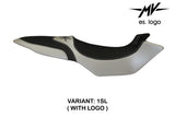 Funda Asiento MV Agusta Brutale 675 800 2012-2015 Tappezzeria Italia TPZ en Plata