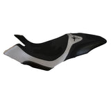 Funda de asiento Tappezzeria Italia TPZ para MV Agusta Dragster 800 2014-2018 en color plata