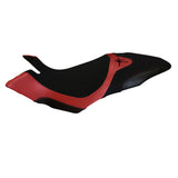 Funda de asiento Tappezzeria Italia TPZ para MV Agusta Dragster 800 2014-2018 en rojo