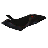 Funda de asiento Tappezzeria Italia TPZ para MV Agusta Dragster 800 2014-2018 en negro