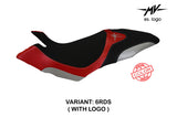 Funda de asiento MV Agusta Dragster 800 2014-2018 Tappezzeria Italia TPZ en rojo y plata