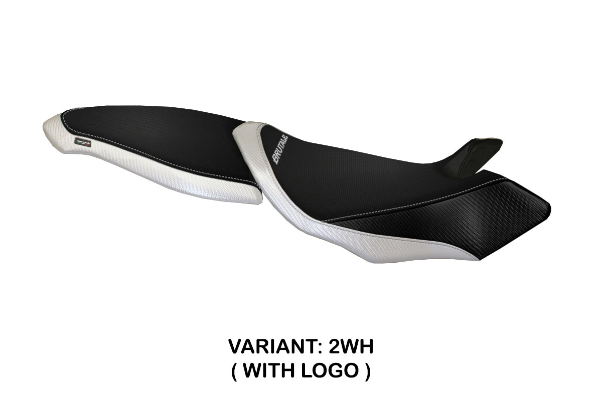 Funda Asiento MV Agusta Brutale 750 910 989 2004-2011 Tappezzeria Italia TPZ en Blanco