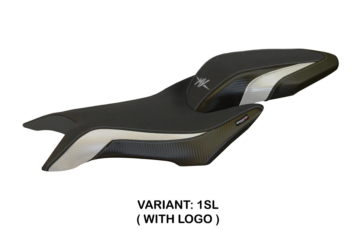 MV Agusta Brutale 800 2016-2025 Seat Cover Tappezzeria Italia TPZ in Silver