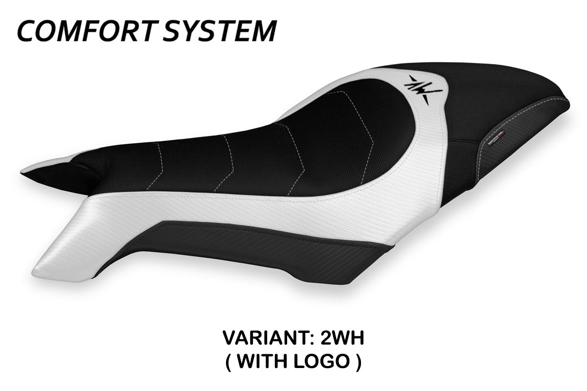 MV Agusta Dragster 800 2019-2025 Seat Cover Tappezzeria Italia TPZ Comfort in White