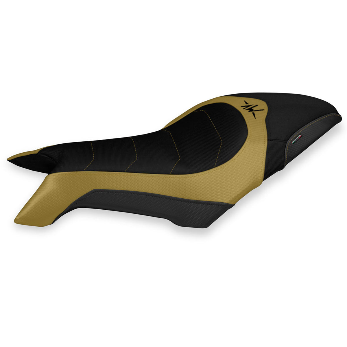 Funda de asiento MV Agusta Dragster 800 2019-2025 Tappezzeria Italia TPZ Comfort en dorado