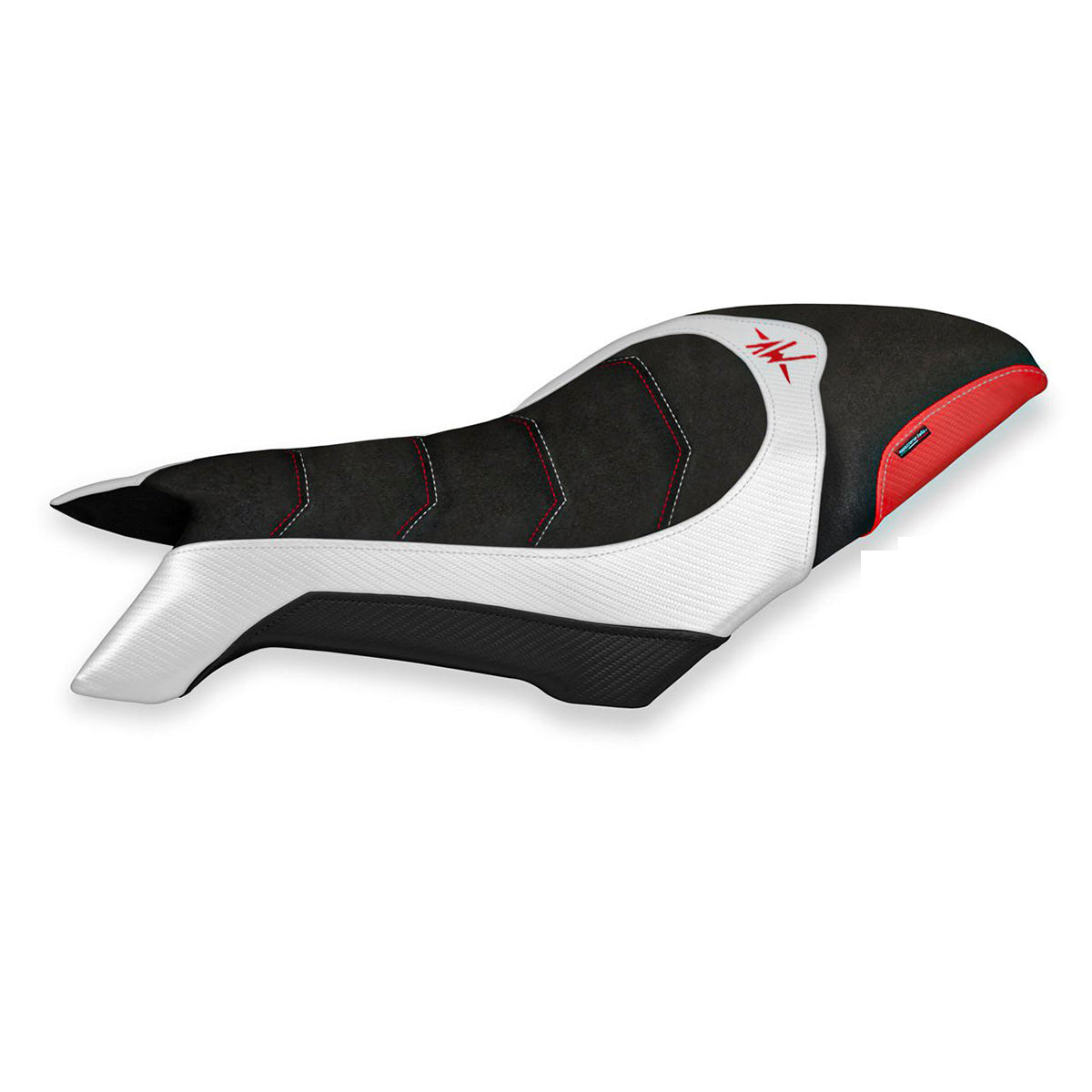 MV Agusta Dragster 800 2019-2026 Seat Cover TPZ Italia Ultragrip White Red