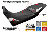 MV Agusta Enduro Veloce 2024-2025 Seat Cover Tappezzeria Italia TPZ Ultragrip White Black