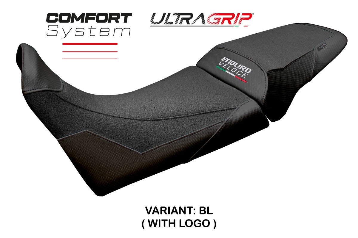 MV Agusta Enduro Veloce 2024-2025 Seat Cover Tappezzeria Italia TPZ Comfort Ultragrip Black