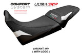 MV Agusta Enduro Veloce 2024-2025 Seat Cover Tappezzeria Italia TPZ Comfort Ultragrip White
