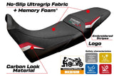 MV Agusta Enduro Veloce 2024-2025 Seat Cover Tappezzeria Italia TPZ Comfort Grip White Red