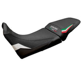 Funda de asiento MV Agusta Enduro Veloce 2024-2025 Tappezzeria Italia TPZ Comfort Grip Blanco Ita