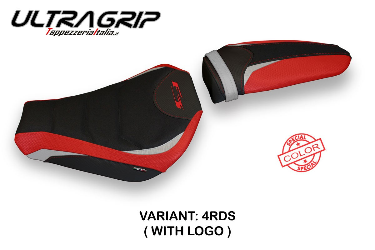 MV Agusta F3 2012-2026 Seat Cover TPZ Italia Ultragrip Red Silver