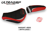 MV Agusta F3 2012-2026 Seat Cover TPZ Italia Ultragrip Red Silver