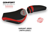 MV Agusta F3 2012-2026 Seat Cover TPZ Italia Comfort Red Grey