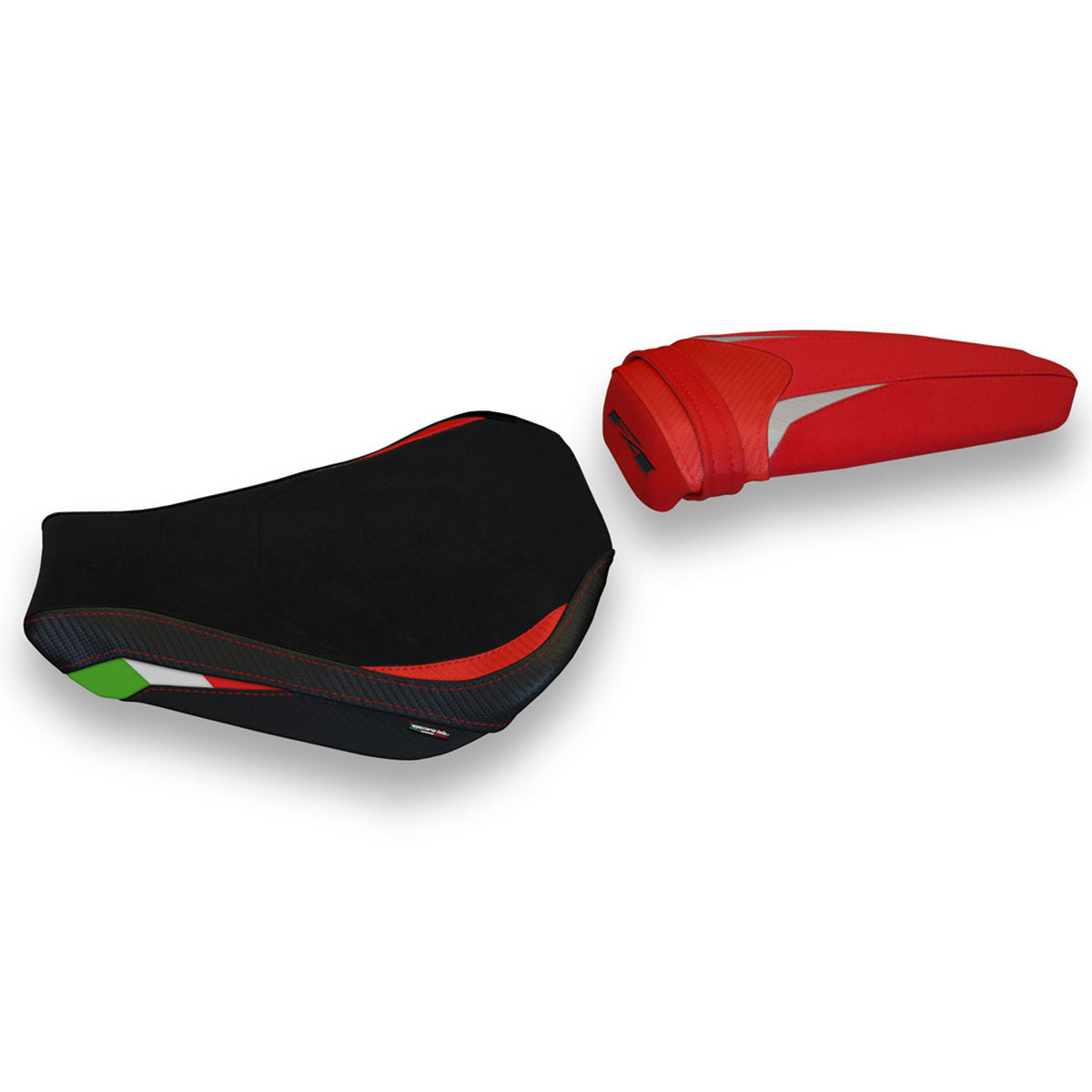 MV Agusta F4 2010-2020 Seat Cover Tappezzeria Italia TPZ in Black and Red SE