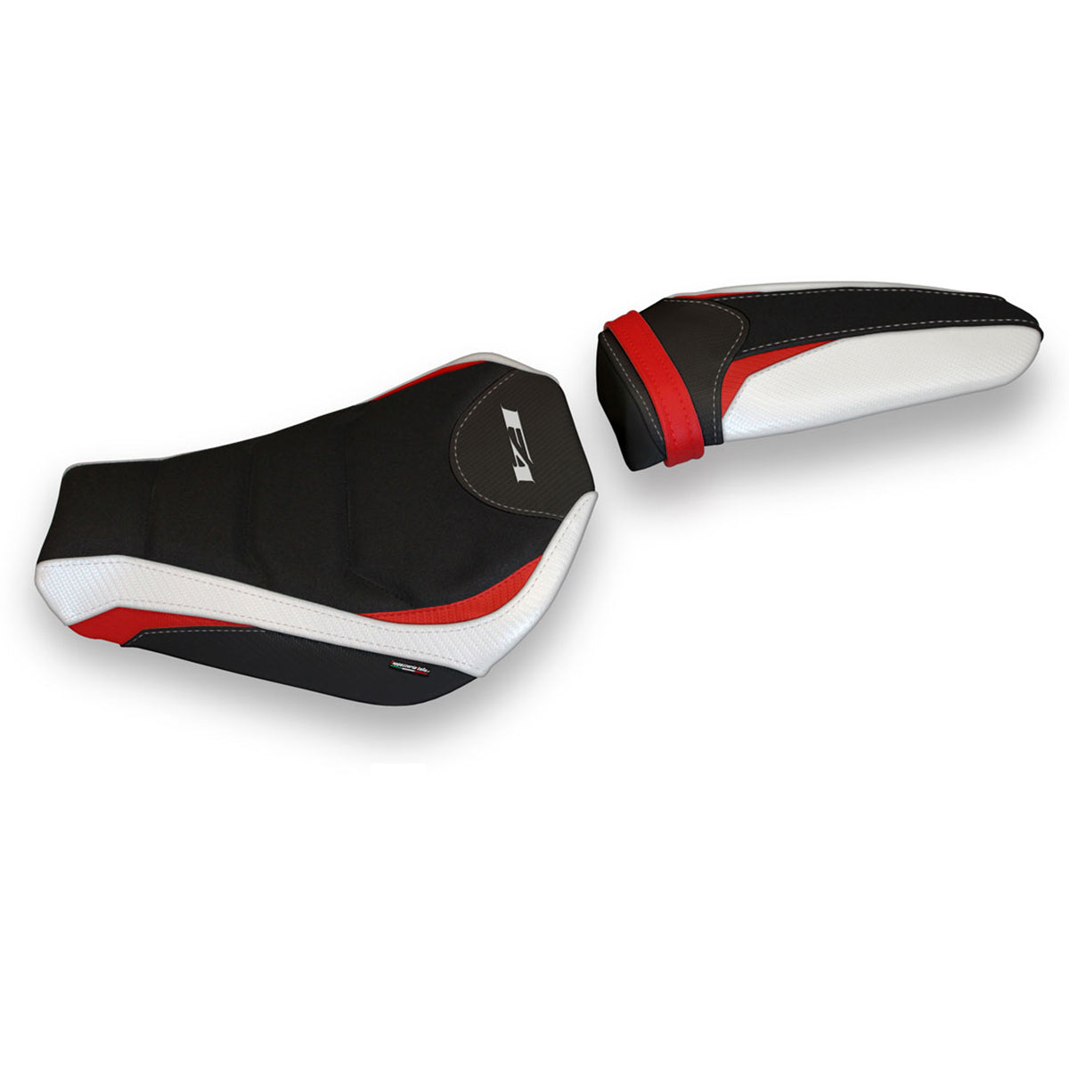 MV Agusta F4 2010-2020 Seat Cover Tappezzeria Italia TPZ Ultragrip White and Red SE