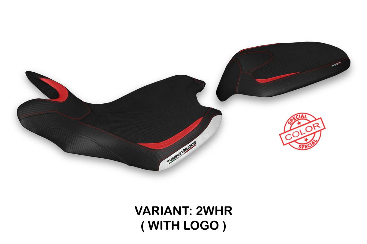 MV Agusta Turismo Veloce 2021-2026 Seat Cover TPZ Italia White Red