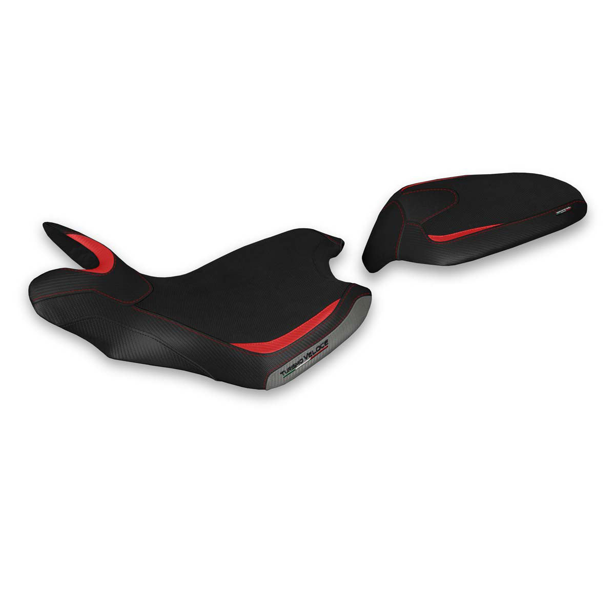MV Agusta Turismo Veloce 2021-2026 Seat Cover TPZ Italia Red Grey
