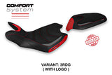 MV Agusta Turismo Veloce 2021-2026 Seat Cover TPZ Italia Comfort Red Grey