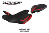 Funda de asiento MV Agusta Turismo Veloce 2014-2020 Tappezzeria Italia TPZ Ultragrip en Rojo