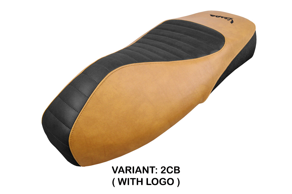 Vespa GTS 125 150 300 2009-2024 Seat Cover Tappezzeria Italia TPZ in Camel SE