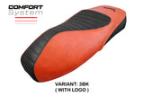 Funda de asiento para Vespa GTS 125 150 300 2009-2024 Tappezzeria Italia TPZ Comfort en color ladrillo SE