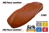 Vespa GTS 125 150 300 2009-2024 Seat Cover Tappezzeria Italia TPZ in Brown