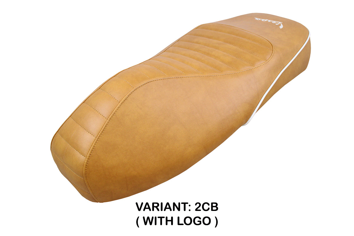 Funda Asiento Vespa GTS 125 150 300 2009-2024 Tappezzeria Italia TPZ en Camel