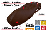 Vespa GTS 125 150 300 2009-2024 Seat Cover Tappezzeria Italia TPZ Comfort in Dark Brown