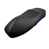 Funda de asiento Tappezzeria Italia TPZ Comfort para Vespa GTS 125 150 300 2009-2024 en azul