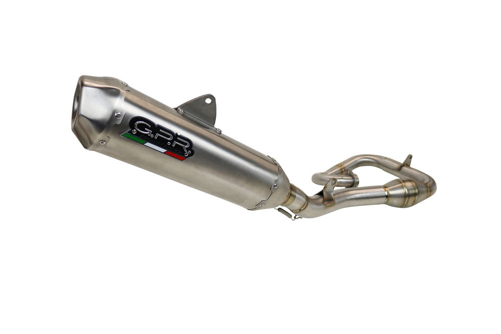 Kawasaki KX450X 2020 Exhaust GPR Full System Pentacross Inox