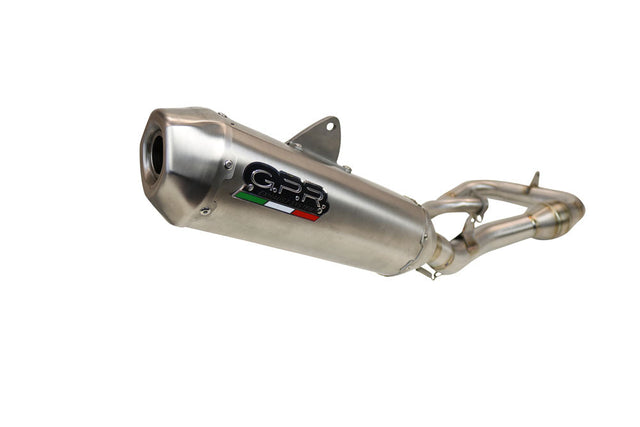Yamaha YZ250FX WR250F 2015-2019 / YZ250F 2014-2018 Exhaust, GPR Pentacross Inox Full System with Removable DB Killer, Spark Arrestor