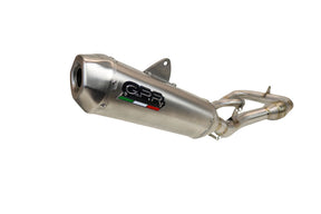 Yamaha YZ450F 2014-2017 Exhaust, GPR Pentacross Inox, Full System with Removable DB Killer/Spark Arrestor