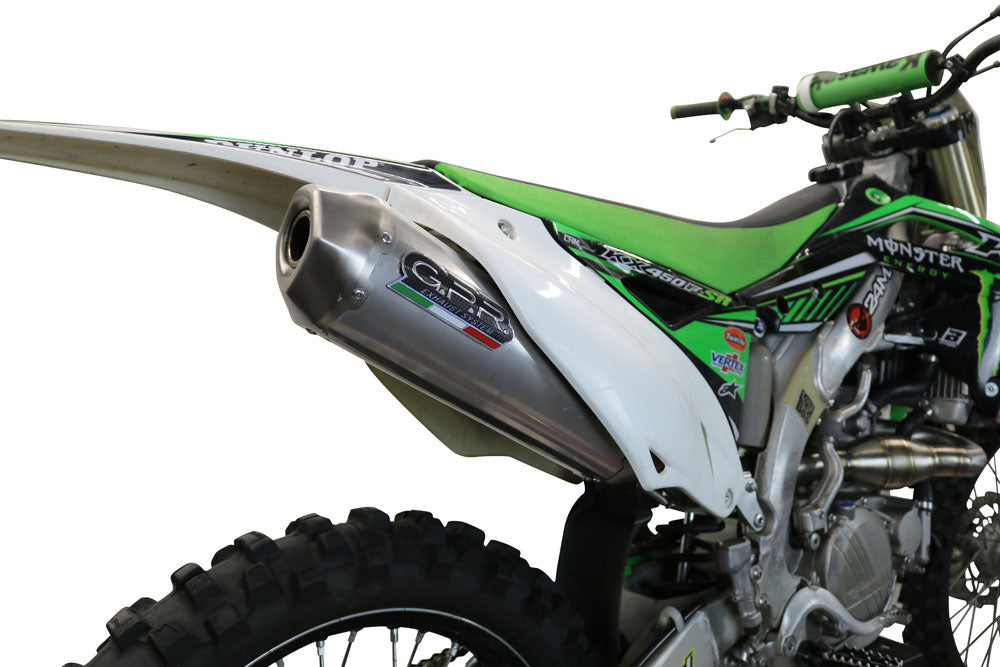 Kawasaki KX450F 2012-2015 Exhaust GPR Full System Pentacross Titanium