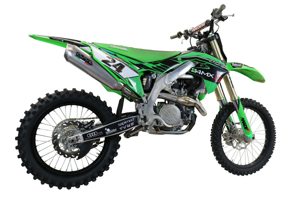 Kawasaki KX450X 2021-2023 Exhaust GPR Full System Pentacross Titanium