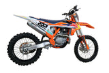 KTM SX-F Factory Edition 450 2018-2021 Exhaust GPR Full System Pentacross Inox