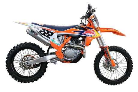 KTM SX-F 450 2020-2022 Exhaust GPR Full System Pentacross FULL Titanium