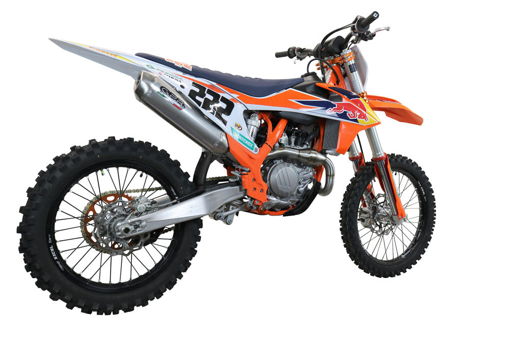 KTM 450 SXF 2020-2022 Exhaust GPR Full System Pentacross FULL Titanium - photo 8