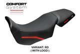 QJ Motor SVT 650 X 2024-2026 Seat Cover TPZ Italia Comfort Red Black