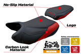 QJ Motor SRT 800 X / S / SX 2023-2025 Seat Cover Tappezzeria Italia TPZ Red Black