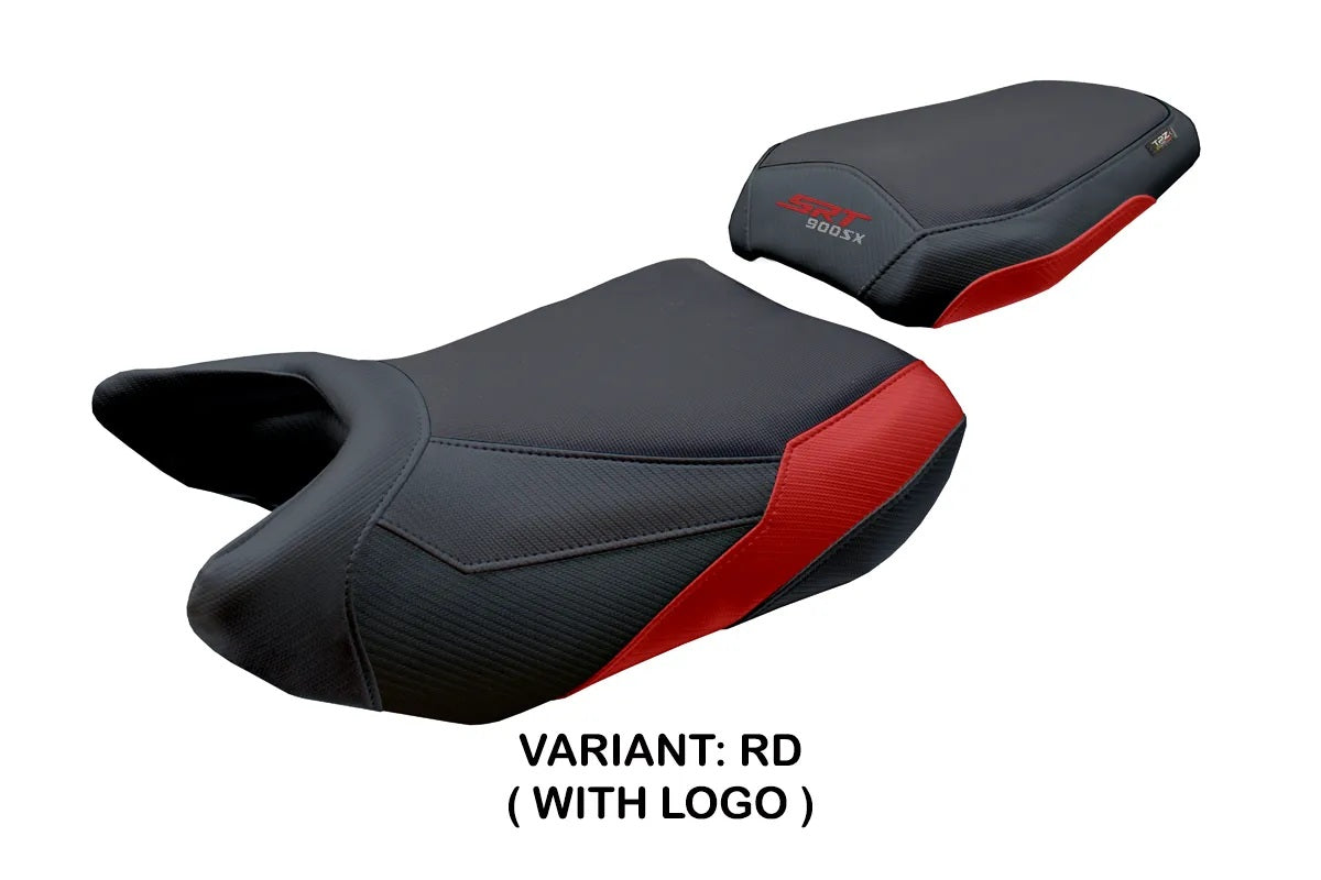 QJ Motor SRT 900 SX 2025-2026 Seat Cover TPZ Italia Red Black