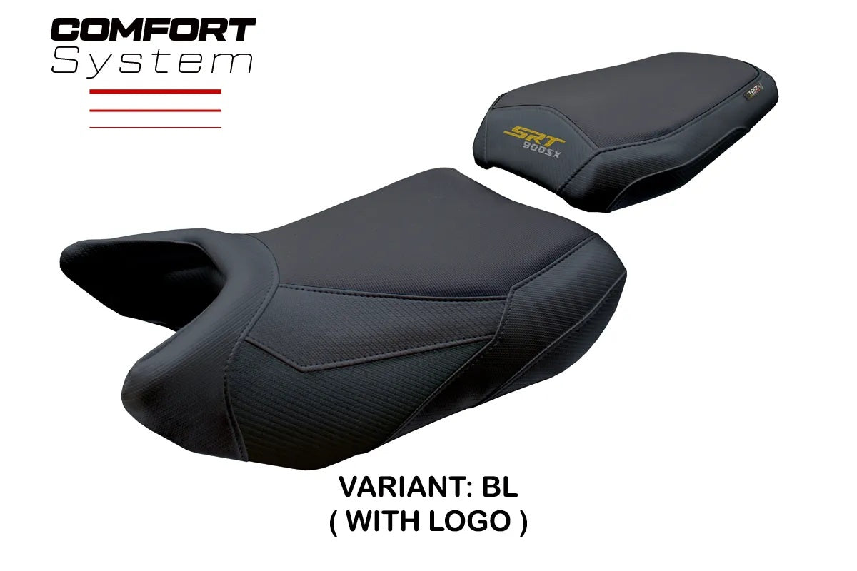 QJ Motor SRT 900 SX 2025-2026 Seat Cover TPZ Italia Comfort Black