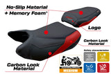 QJ Motor SRT 900 SX 2025-2026 Seat Cover TPZ Italia Comfort Red Black