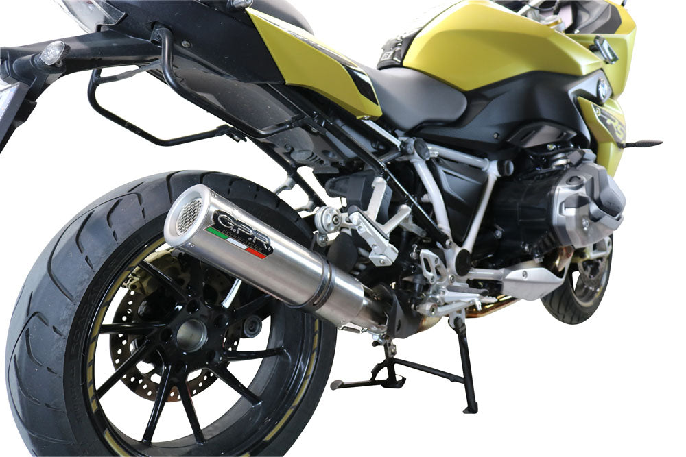 Bmw R1250R R1250RS 2019-2020 Exhaust GPR Slip-on M3 Titanium Natural