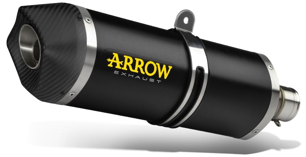 Escape Arrow Race-Tech 72622AKN, aluminio oscuro, para Suzuki V-Strom 650 2017-2020