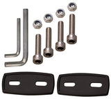 Billet Convex Universal Mirrors Black Anodized (Set of 2)